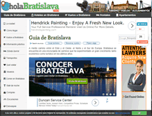 Tablet Screenshot of holabratislava.com